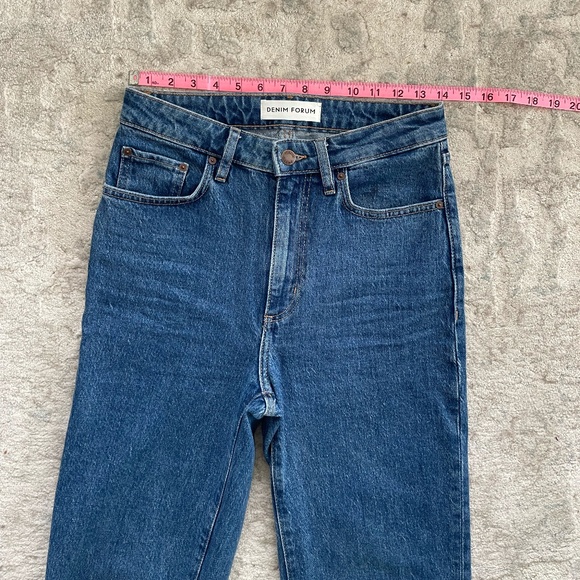 Denim Forum Rowan Super Hi-rise Straight Jean 26 - Picture 6 of 13